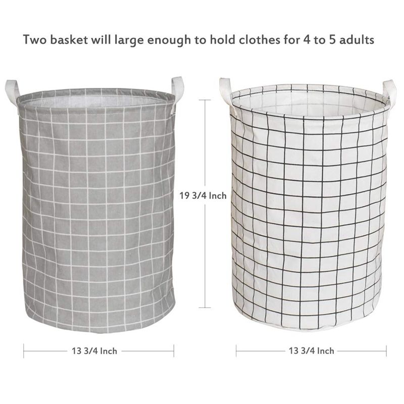 large fabric laundry basket