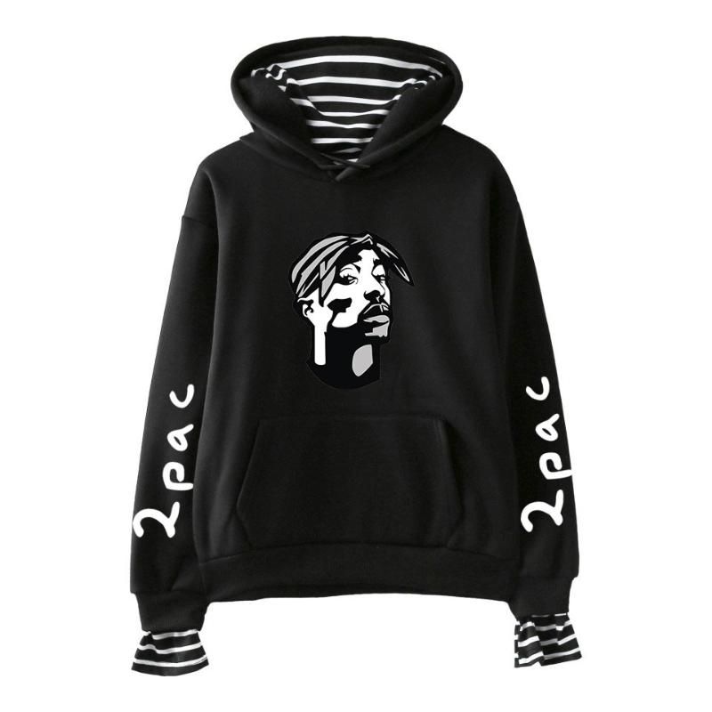 black tupac hoodie