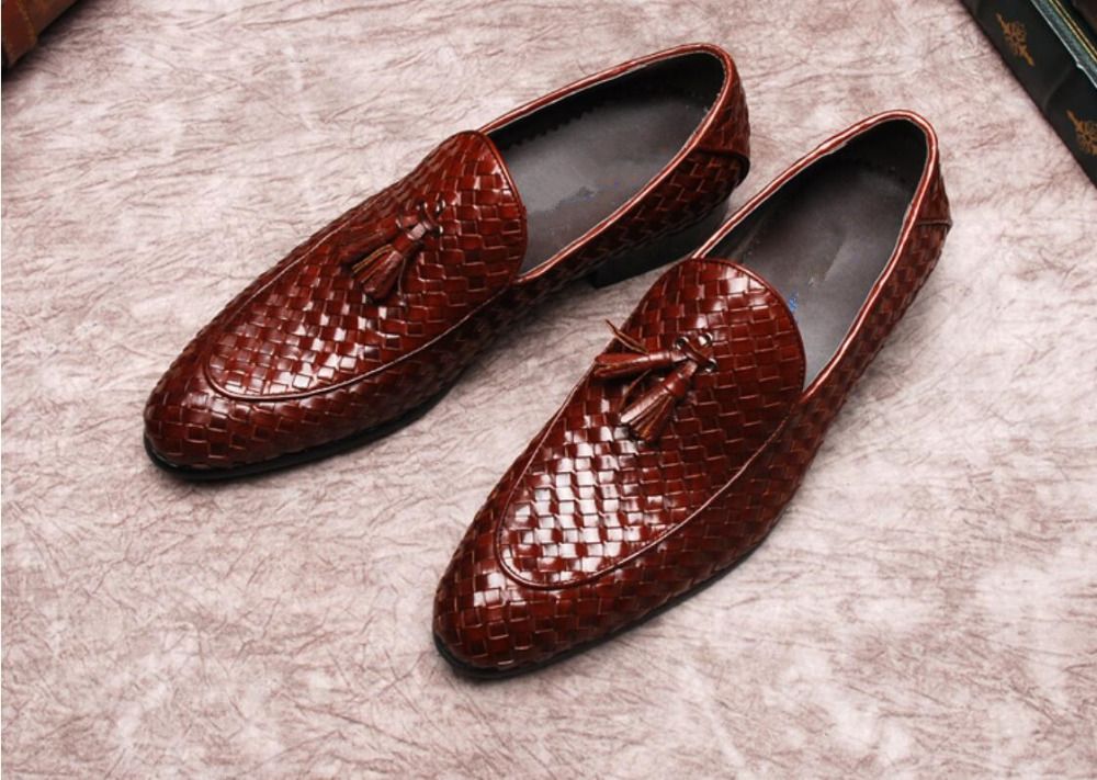 mens knit dress shoes
