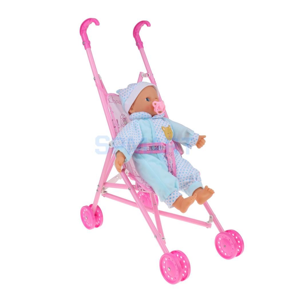 poupee avec poussette
