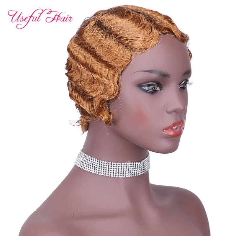 #27 human hair wigs NO.9012