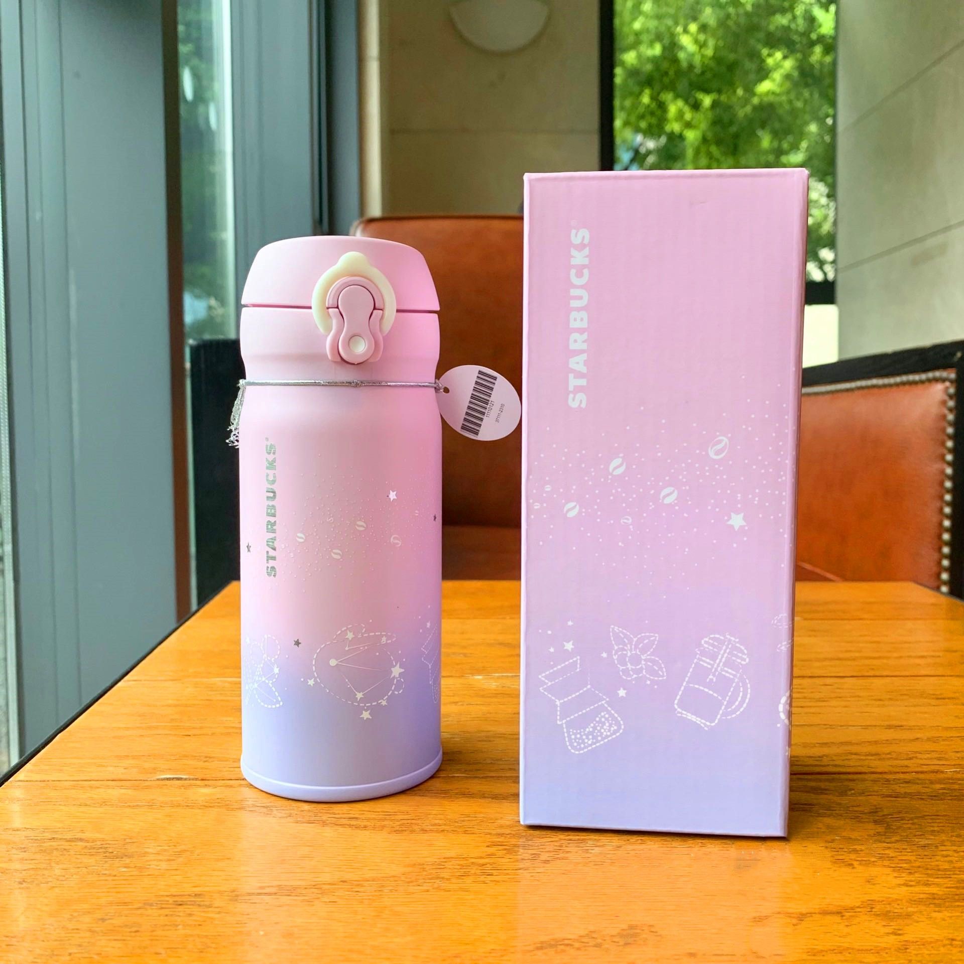 starbucks pink flask