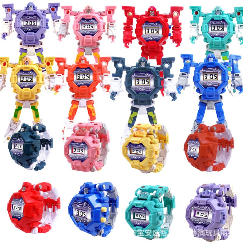 mecha robot electronic watch