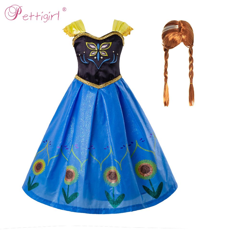 Toddler Kids Little Mermaid Set Girl Princess Dress Party Cosplay Costume