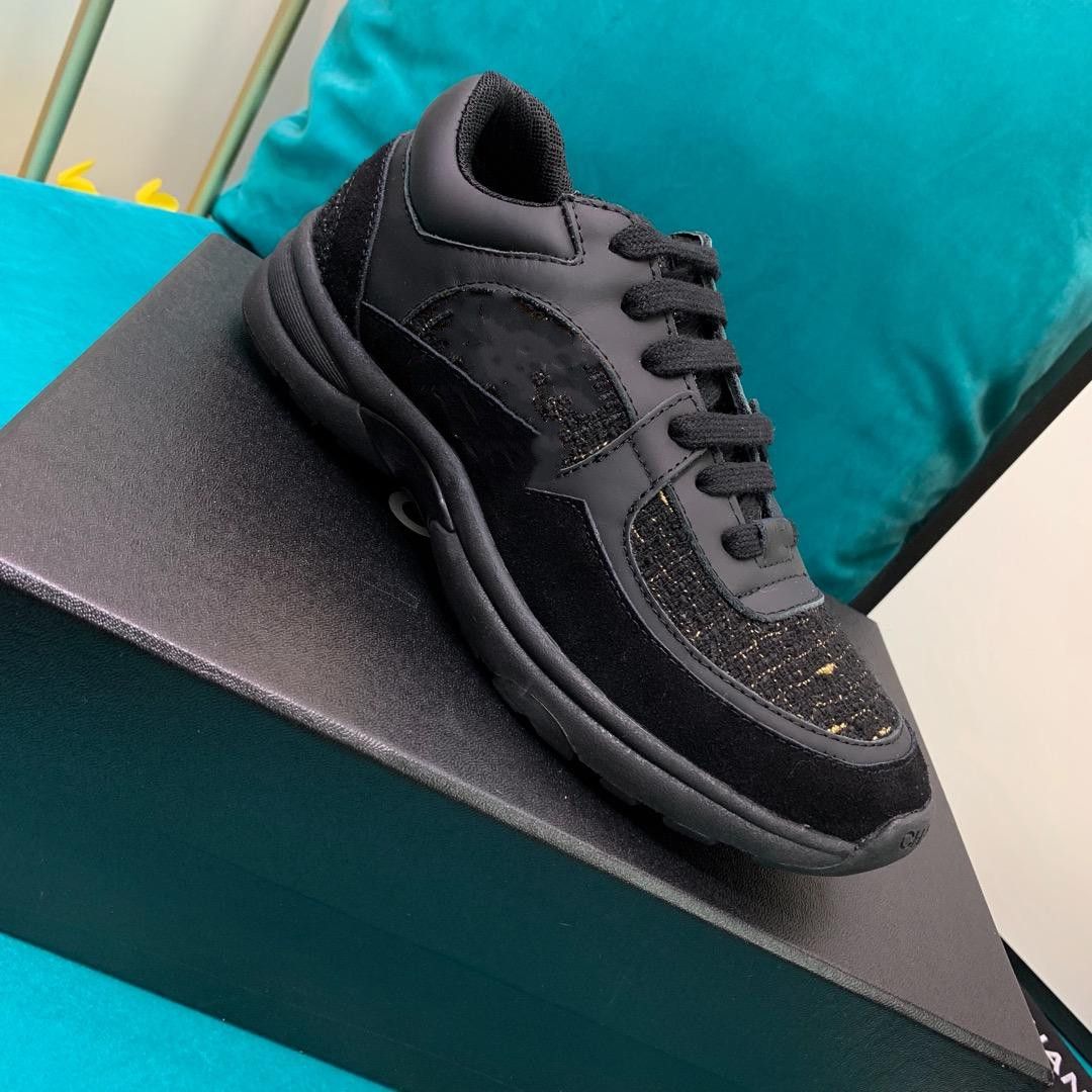 Yellow Knit Black Sneaker Women Low Top Casual Shoes Women Flat