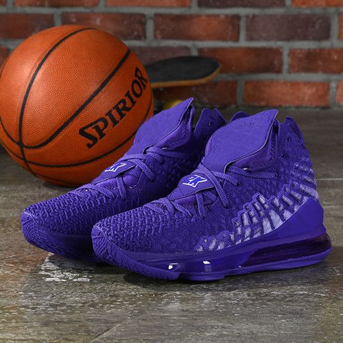 purple lebron basketball shoes