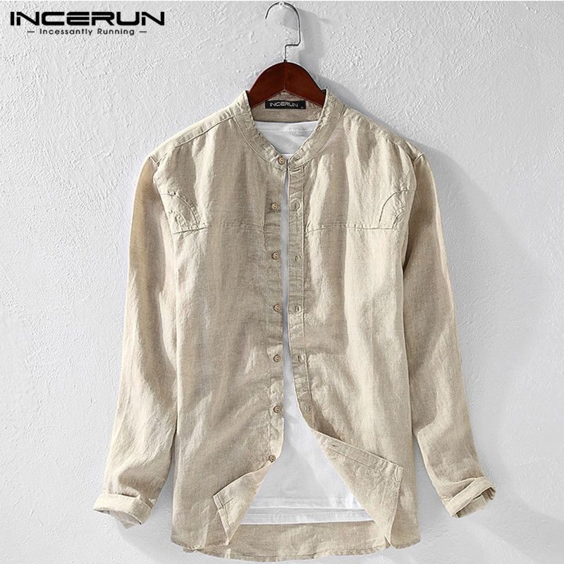 camisa beige