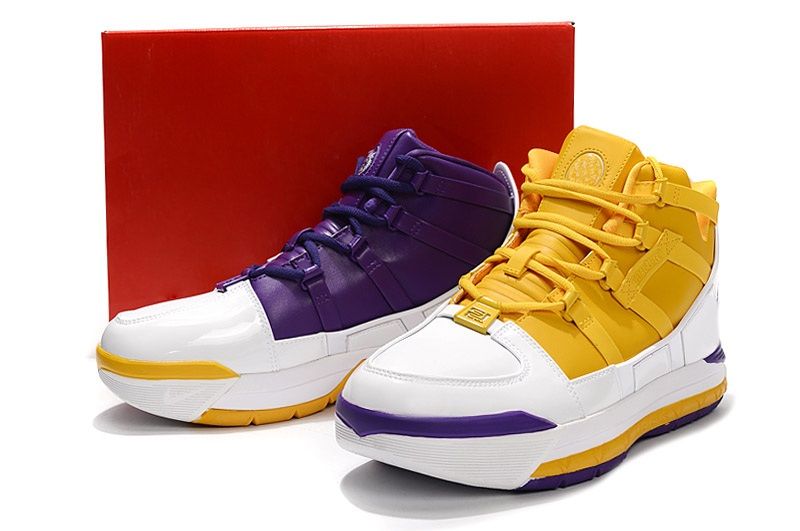 nike lebron 3 lakers