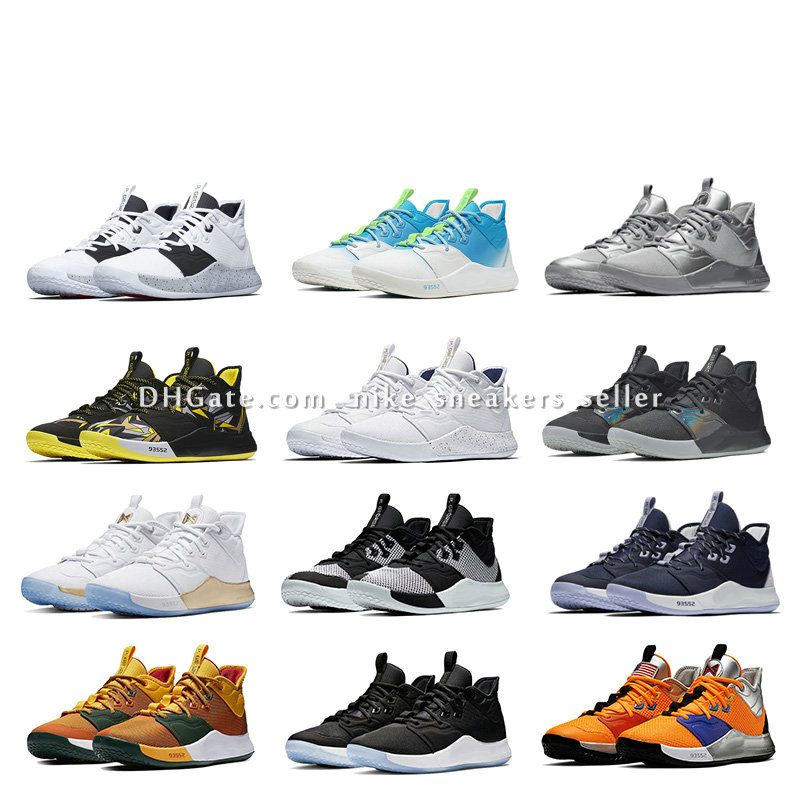 paul george shoes kids silver