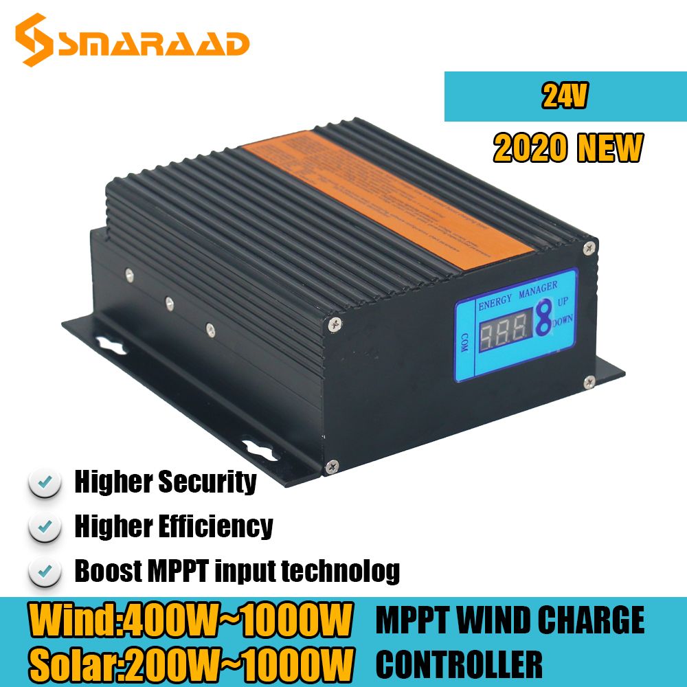 Wind Solar Hybrid System MPPT Charge Controller 400w1000w Wind 200w