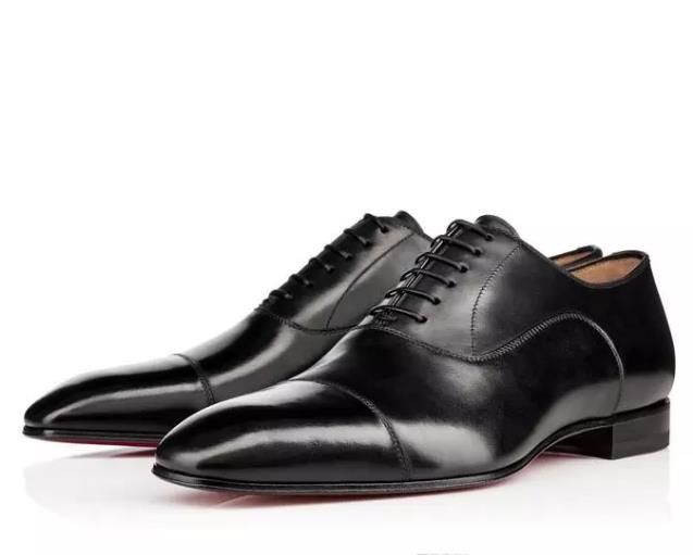 Christian Louboutin Nuevos mocasines con fondo para hombre de boda fiesta NEGRO