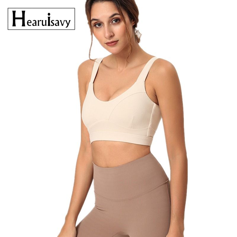 scoop back sports bra