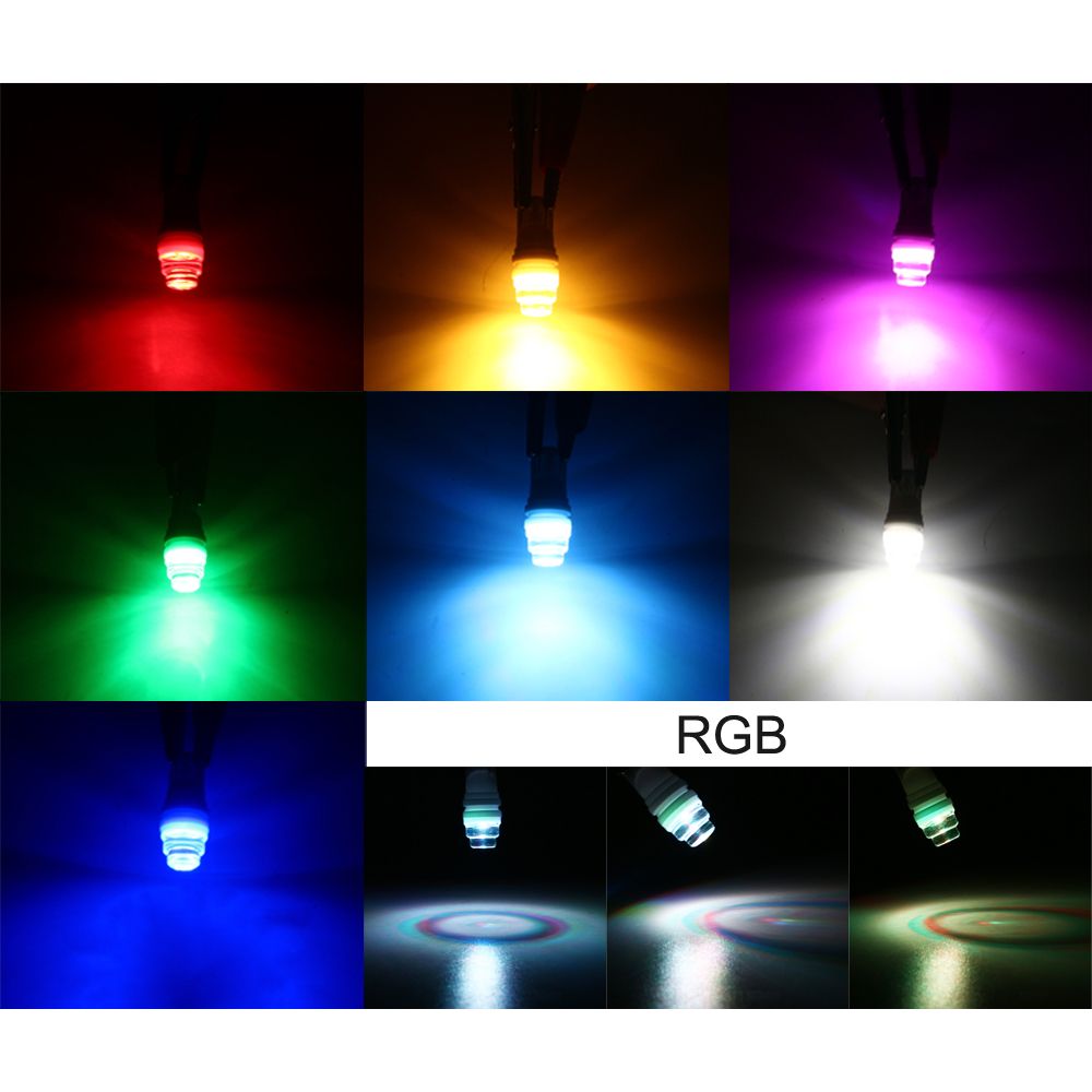 100Pcs T10 W5W 2835 3SMD 194 168 LED Cake Ceramic Car Side Wedge Light Bulbs 12V