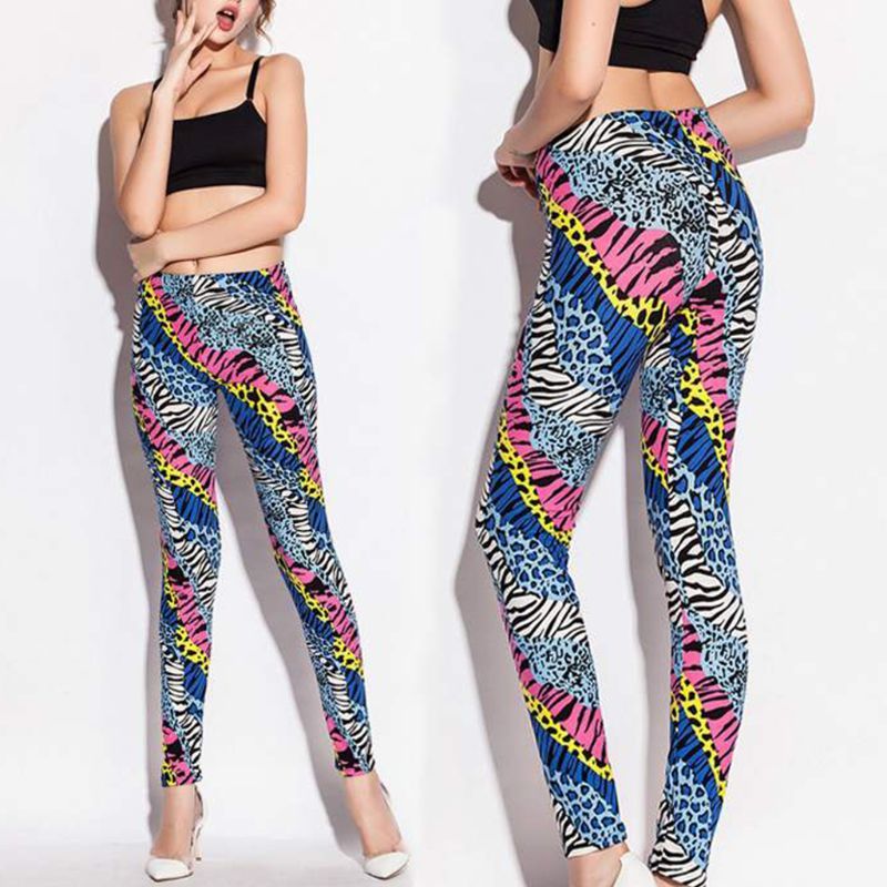 Womens 80s Style Neon Tights