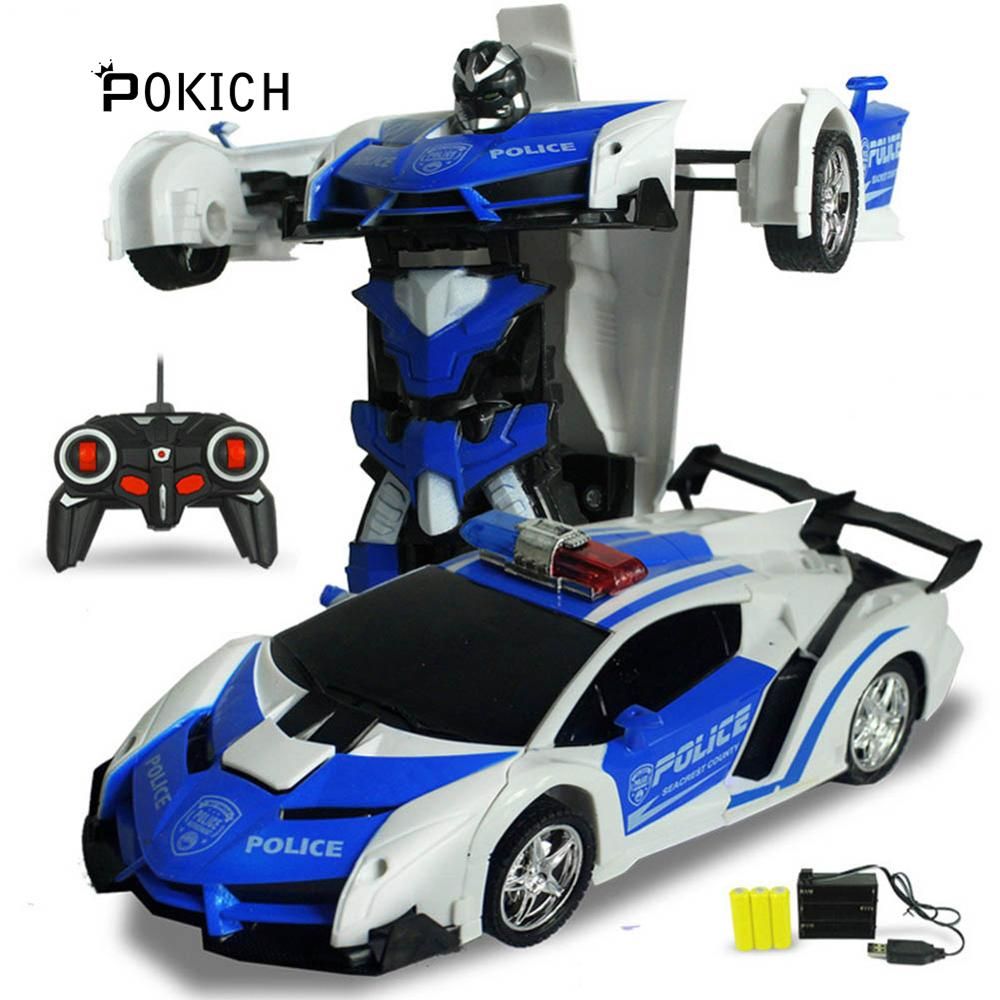 Grosshandel Pokich Rc Auto Transformation Roboter Sportfahrzeug Modell Roboter Spielzeug Kuhle Verformung Auto Kinder Spielzeug Geschenke Fur Jungen Von Zehangame 41 79 Auf De Dhgate Com Dhgate