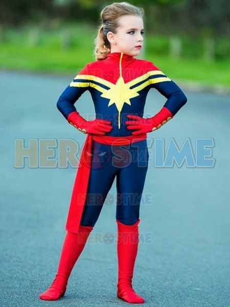 Hot Movie Ms.Marvel Captain Marvel Carol Hat Cosplay Costume Customize Halloween