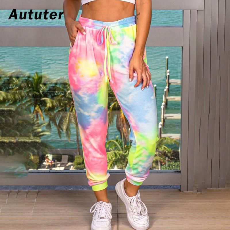 colorful track pants