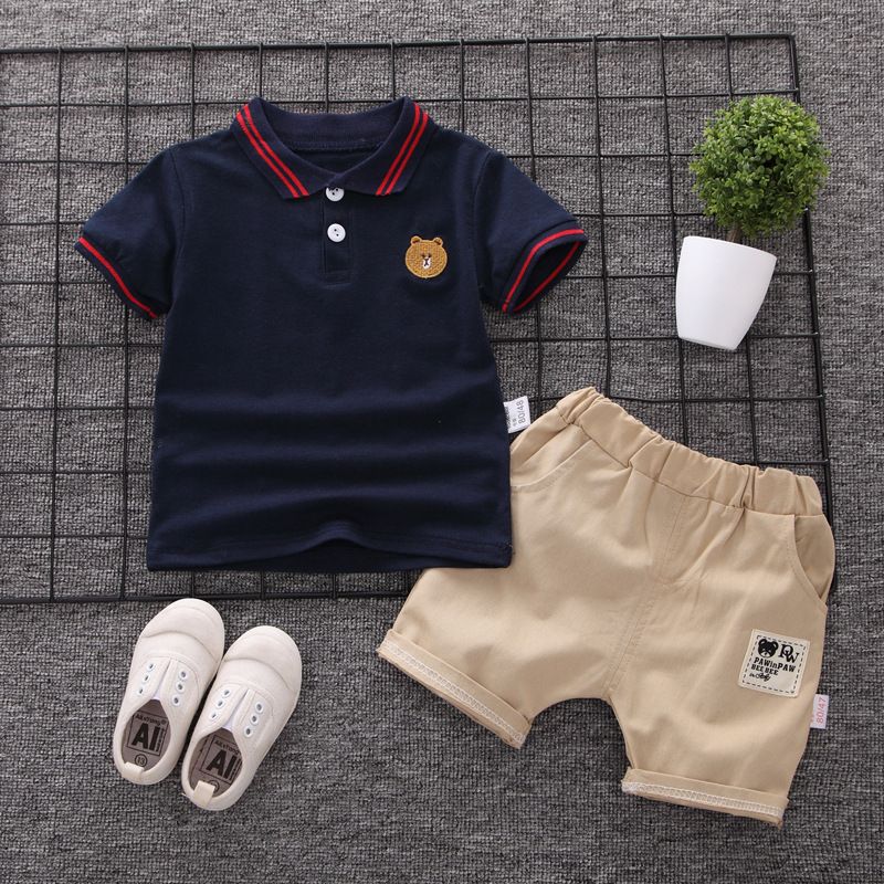 baby boy polo jogging suit