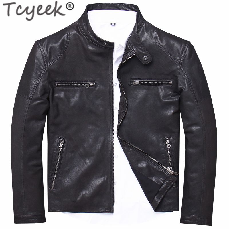 2020 Tcyeek Genuine Leather Jacket Men 100 Real Sheepskin Coat Man Winter Autumn Clothes 2019 Streetwear Moto Biker Jackets L1933 From Taiyangstar 172 33 Dhgate Com - Men S Genuine Leather Jacket Winter Coats Sheepskin Rider 2020 Tcyeek Genuine Leather Jacket Men 100 Real Sheepskin Coat Man Winter Autumn Clothes 2019 Streetwear Moto Biker Jackets L1933 From Taiyangstar 172 33 Dhgate Com - Men S Genuine Leather Jacket Winter Coats Sheepskin Rider