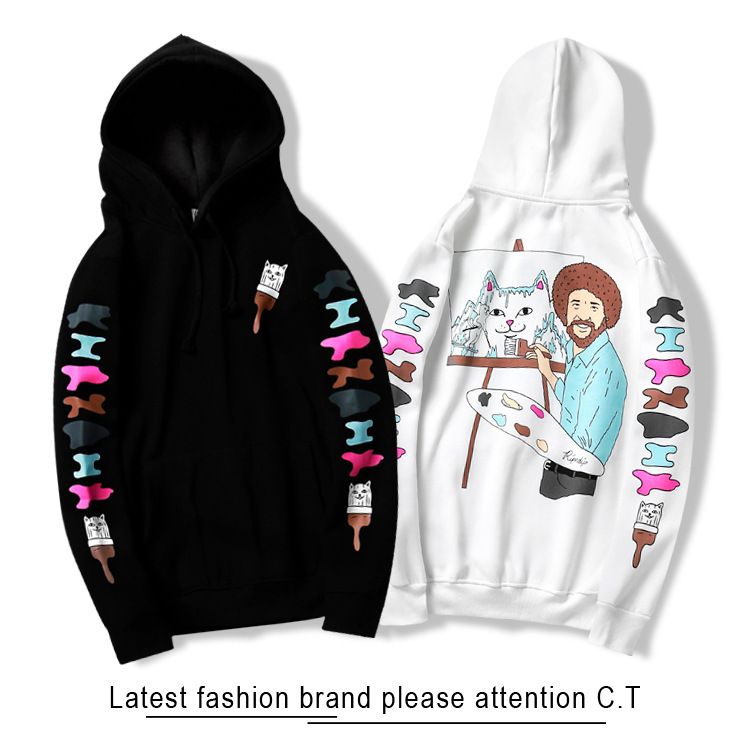 images Middle Finger Cat Hoodie dhgate wholesale
