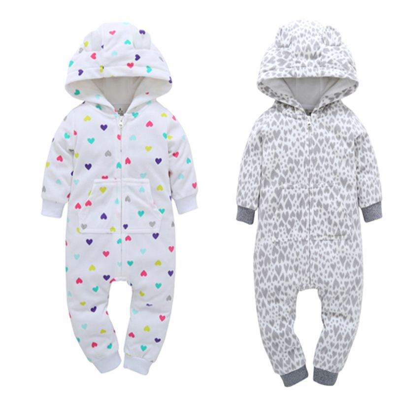 fleece jumpsuit baby girl
