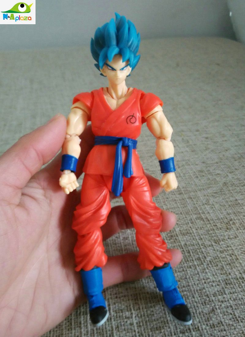 Figuarts Dragonball Super Broly Super Saiyan God Son Goku bleu figurine S.H