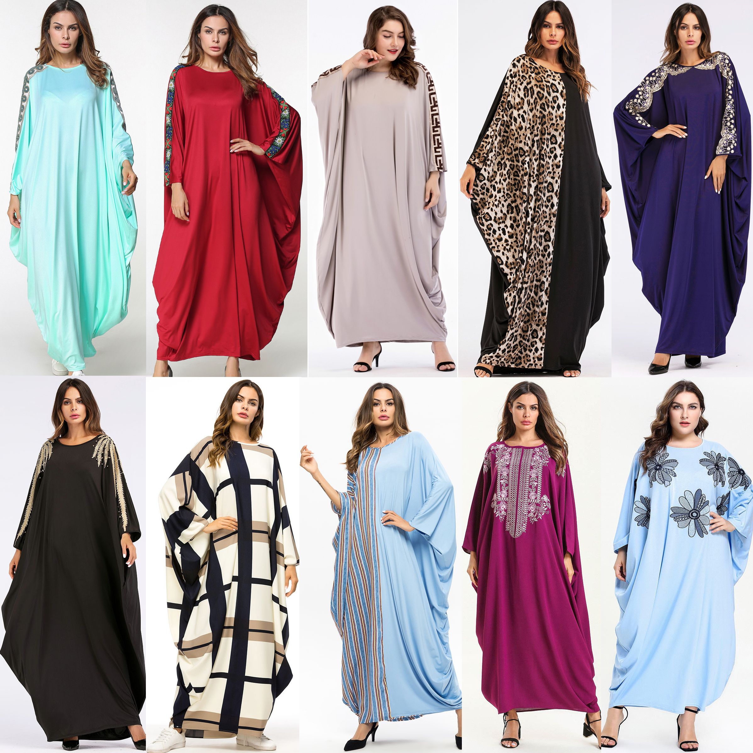 ladies kaftans long