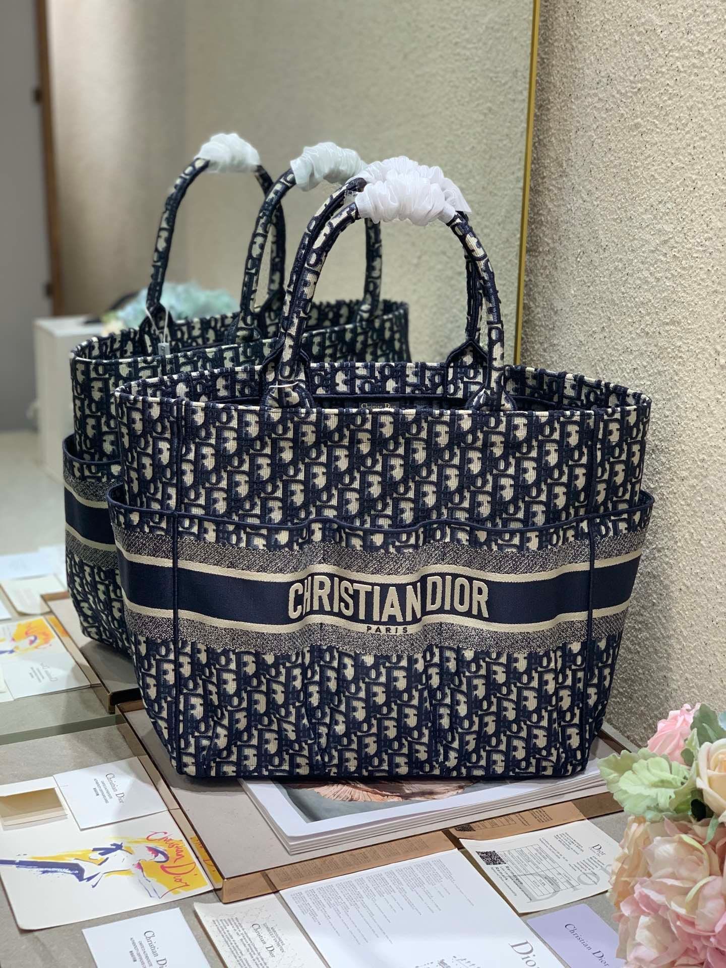 Christian dior book tote dhgate Clearance