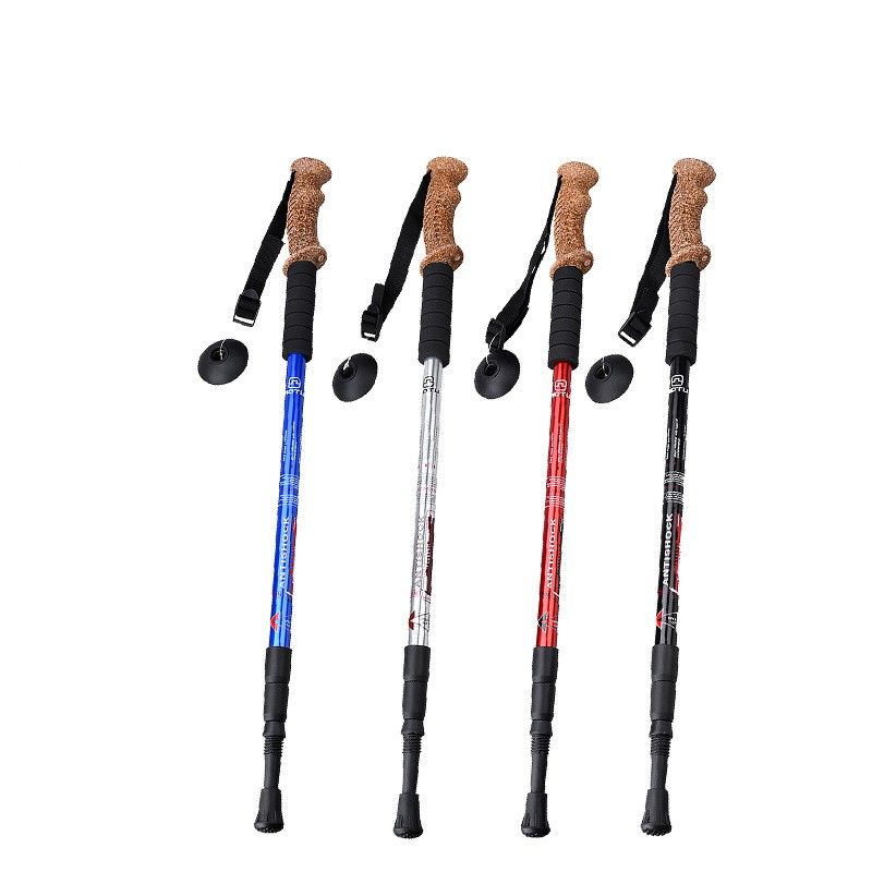 cork handle trekking pole