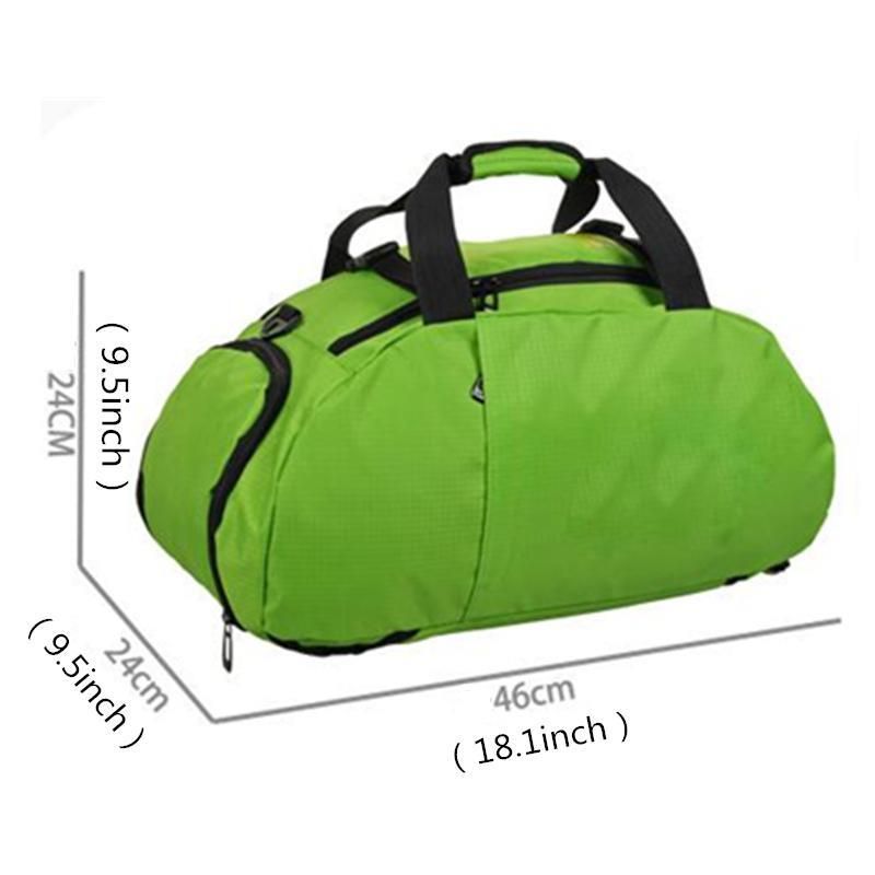 gym bag with shoe storage