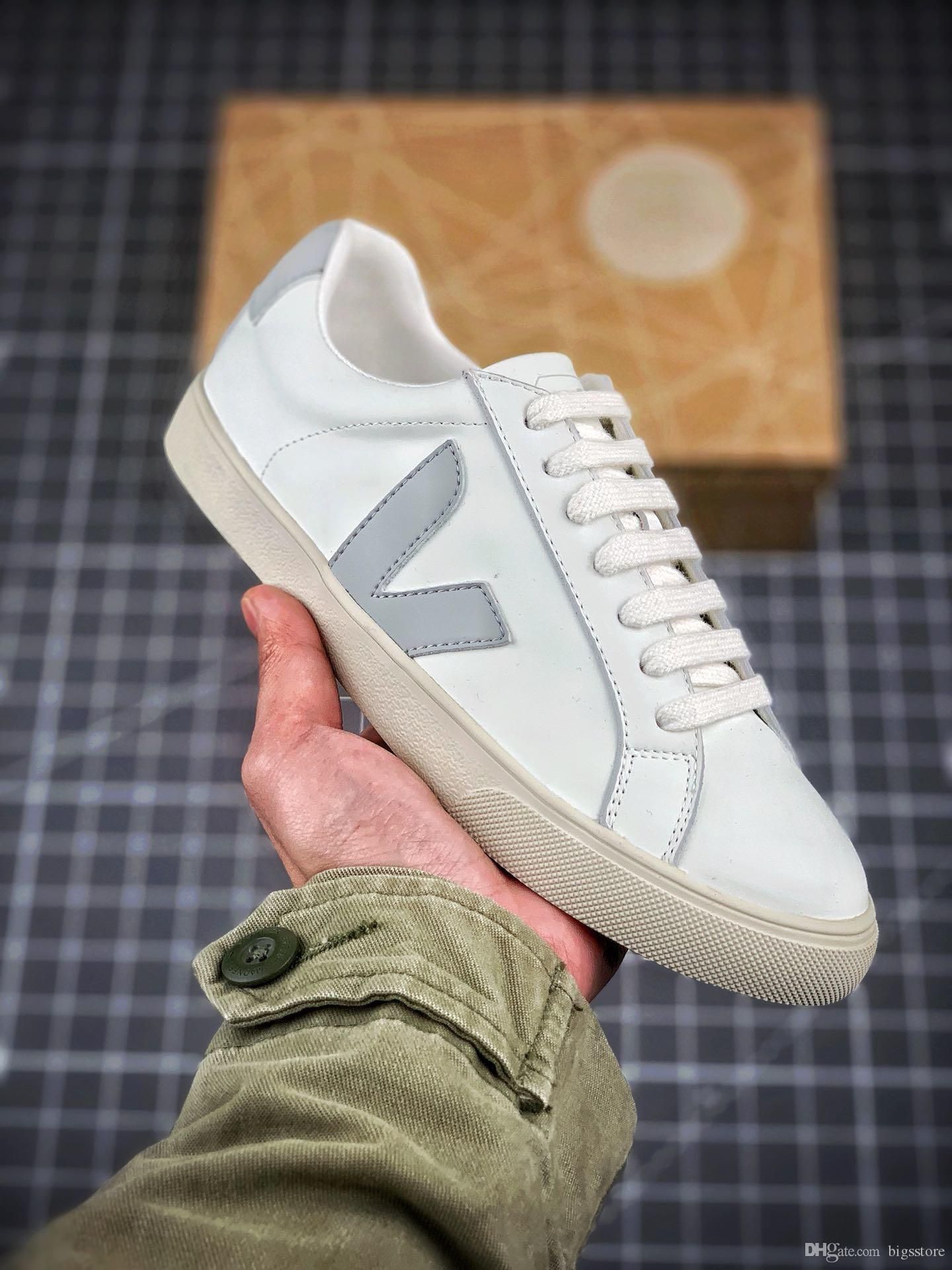 Kaufen Sie Neues Top Veja Leder Extra Sneakers Schuhgröße 35 36 37 38 39  Mit Box Billig | Schnelle Lieferung Und Qualität | De.Dhgate