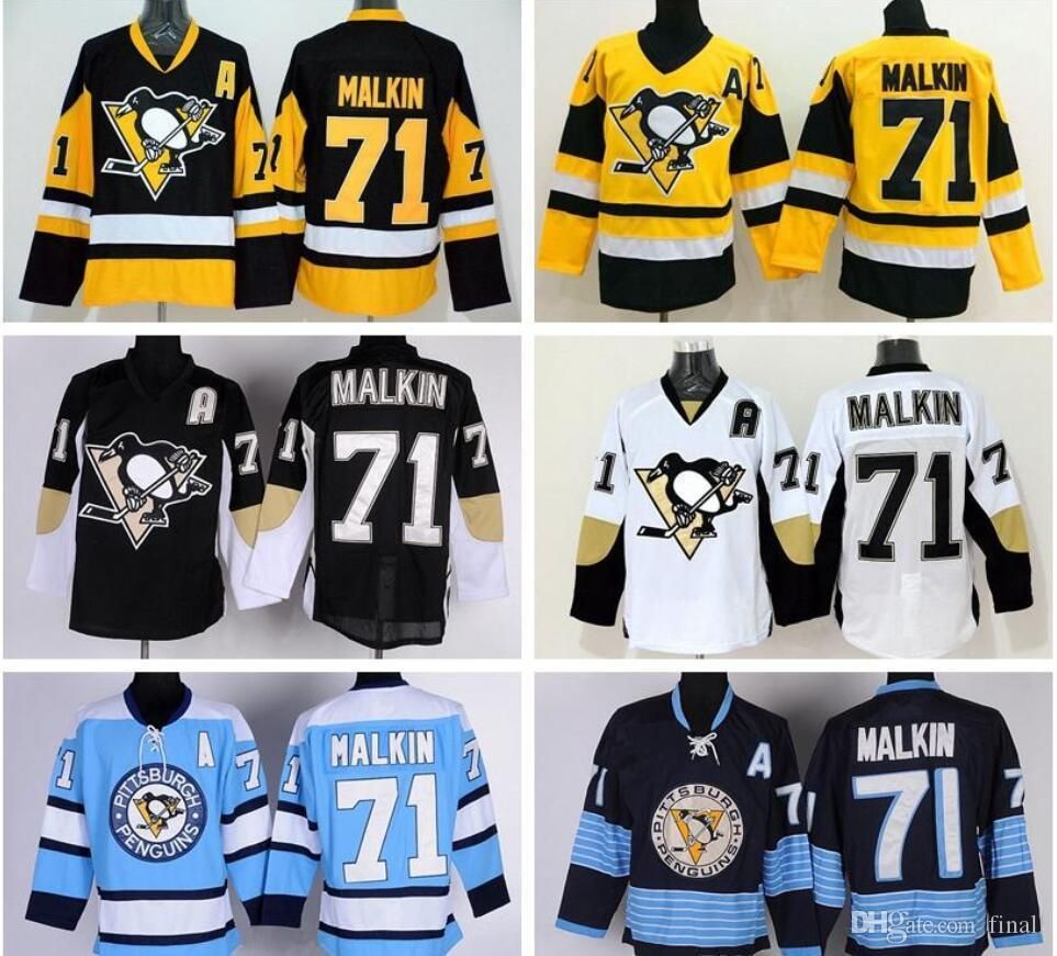 penguins jersey colors