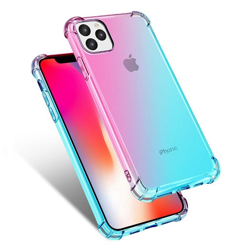 Venda Por Atacado De BRAND Capas De Telefone Coloridos Do Gradiente Para Iphone  12 13 Mini 11 Pro Máx 6 7 8 Mais Xs Max Xr Tpu Ultra Fina Capa A $5,43 |  DHgate.Com