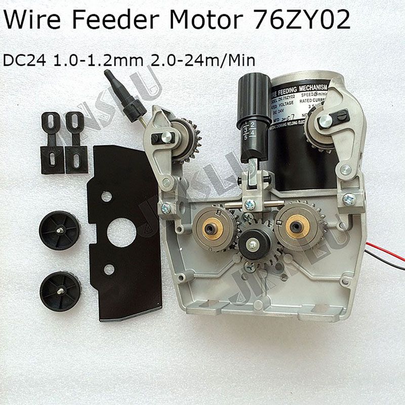 2020 76zy 02b Mig Wire Feeder Motor Feeding Machine Dc24 1 0 1 2mm