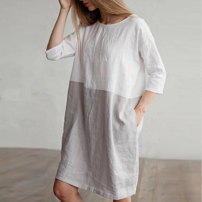 cotton sun dresses with sleeves