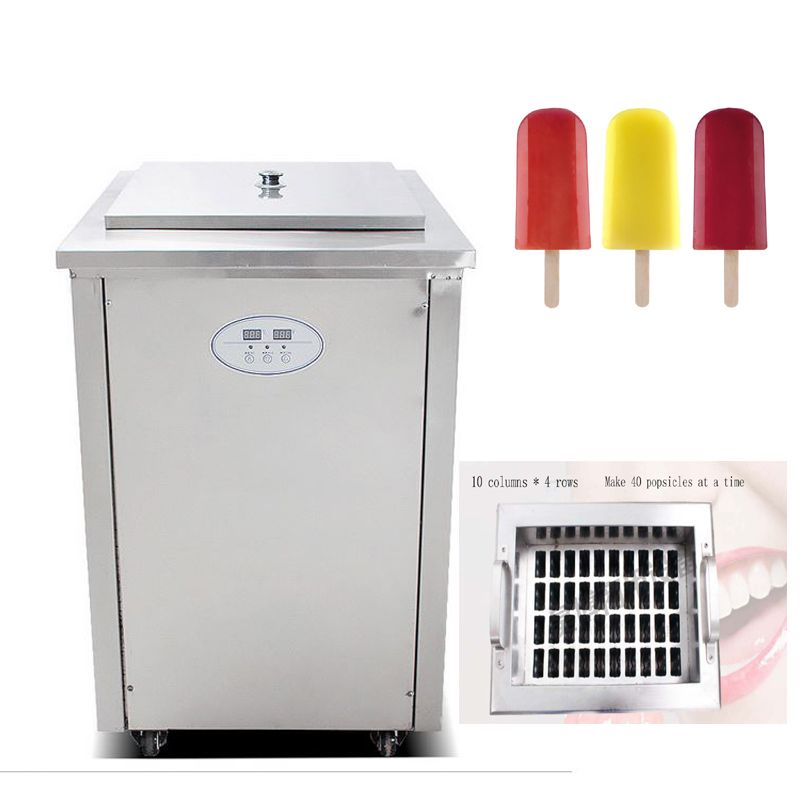 2020 Free Shipment 1 Molds Ice Popsicle Making Machine Ice Lollipop