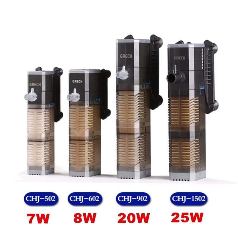 2020 SUNSUN 3 In 1 Multi Function Aquarium Submersible Filter Pump Fish