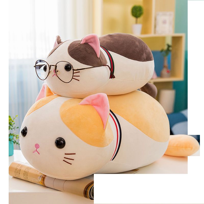 satin al yumusak tatli kedi ogretmen pelus oyuncak kedi yavrusu bebek kiz yastik cocuk dogum gunu hediyesi tl125 23 tr dhgate com