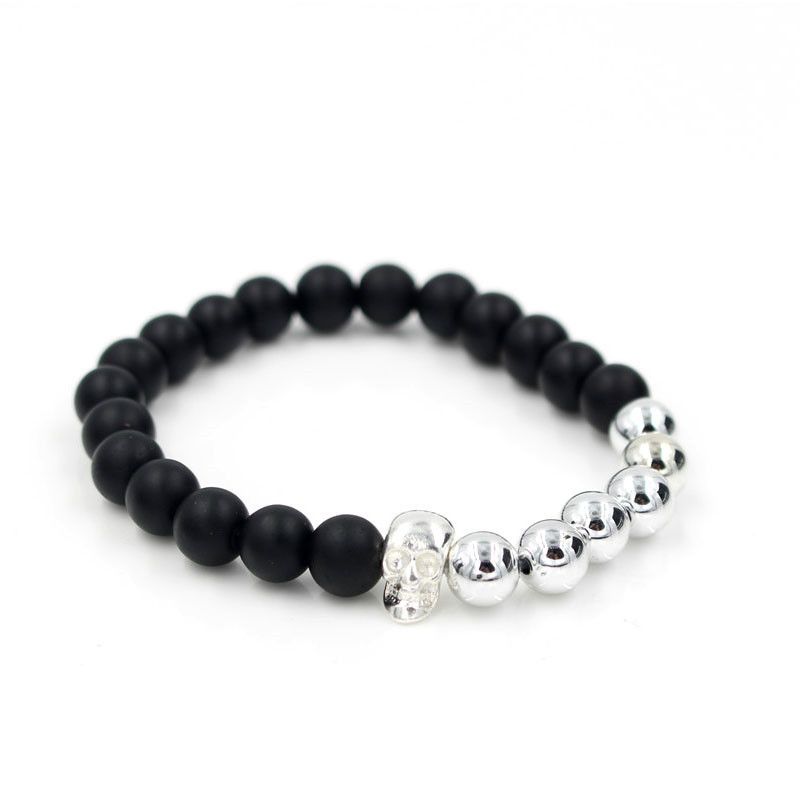 Stone Skull Bracelet Sale, 50% OFF 