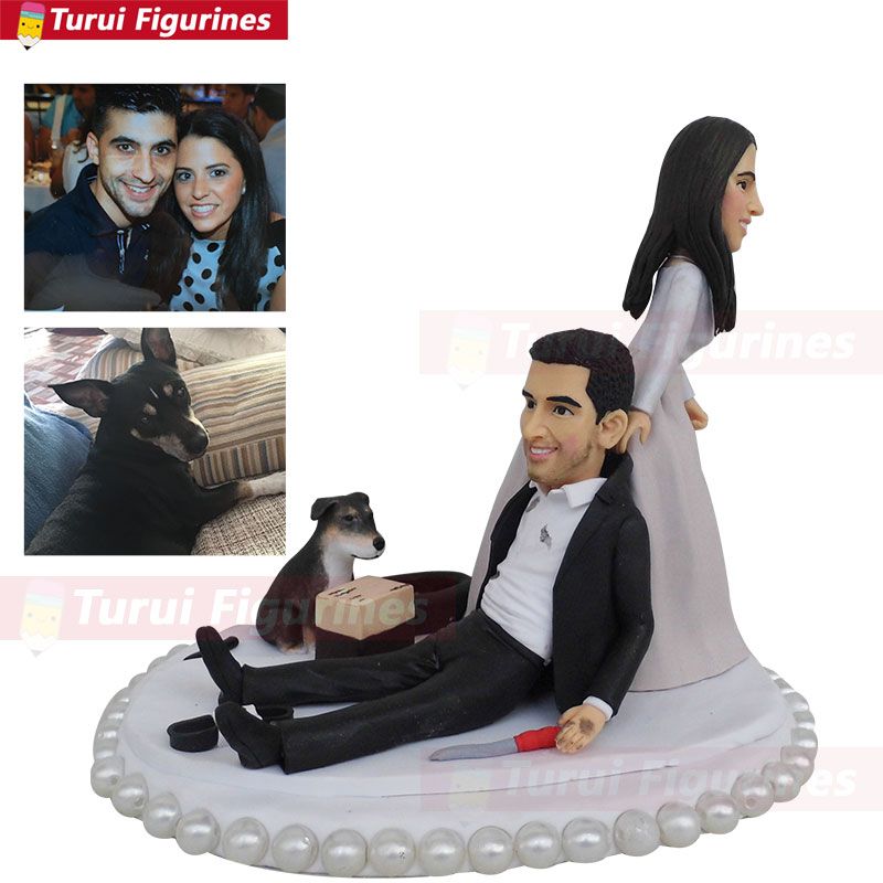 Acheter Personnalise Gateau De Mariage Topper Avec Chien Pet Portrait Personnalise Famille Personnalise Cake Topper Grande Idee Cadeau Unique Fait A La Main Statue De 143 53 Du Turui Figurines Fr Dhgate Com