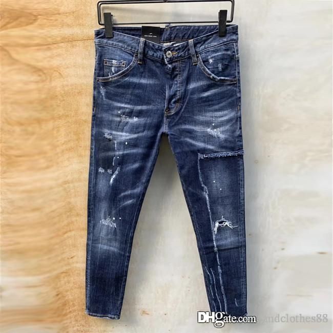 mens ripped jeans designer
