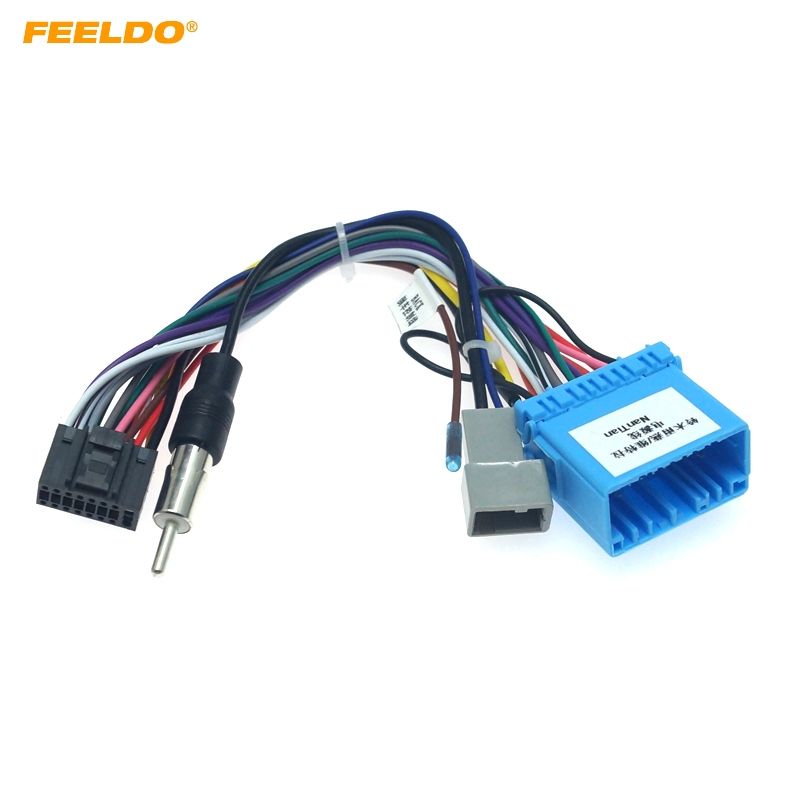 Best Quality Feeldo Car Audio 16pin Adaptor Wiring Harness For Suzuki Swift Sx4 2006 Stereo Install Aftermarket Power Calbe 2096 At Other Auto Electronics Dhgate Com Best Quality Feeldo Car Audio 16pin, Suzuki Sx4 Radio Wiring Diagram