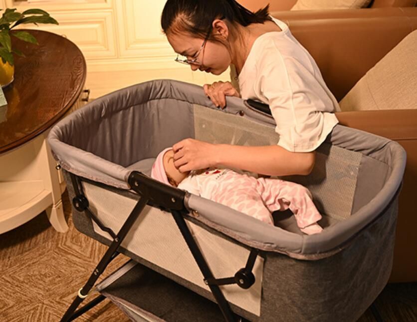 satin al cibinlik ile katlanabilir bebek besik portatif dogmus bebek besigi bebek yatagi cok fonksiyonlu uykulu yatistirmak sallamak yatak tl806 11 tr dhgate com