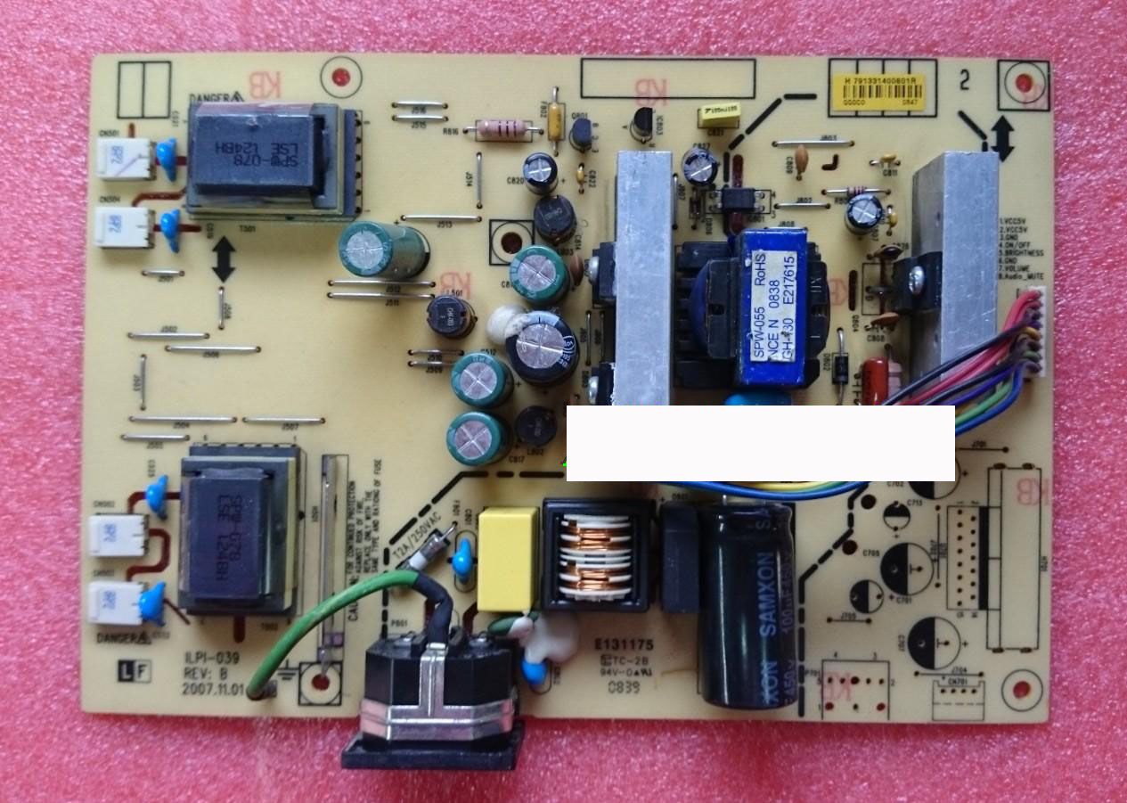 Power Board ILPI-189 For Acer LED B243HL 10+10PIN to LED PANEL #K251 LL 