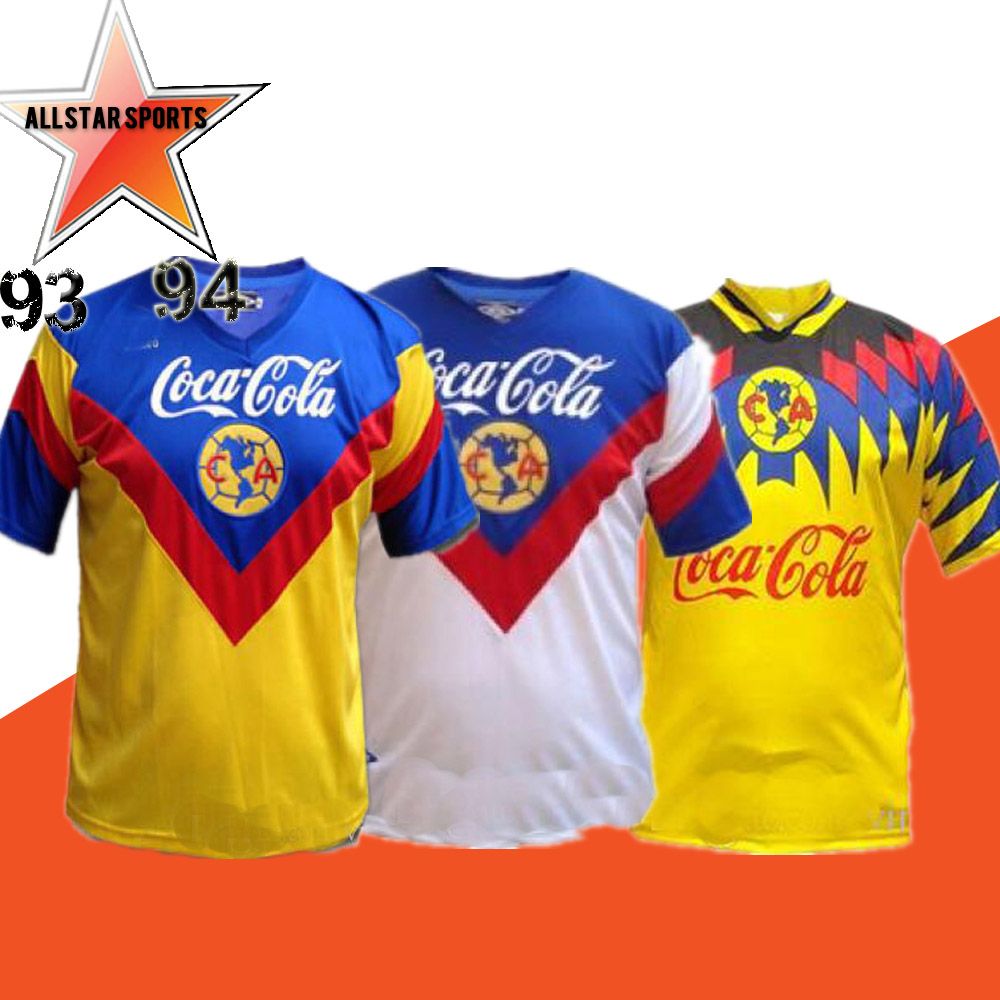 club america old jerseys