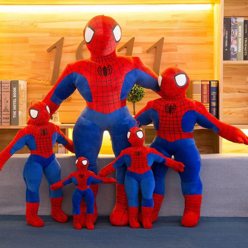 large spiderman plush