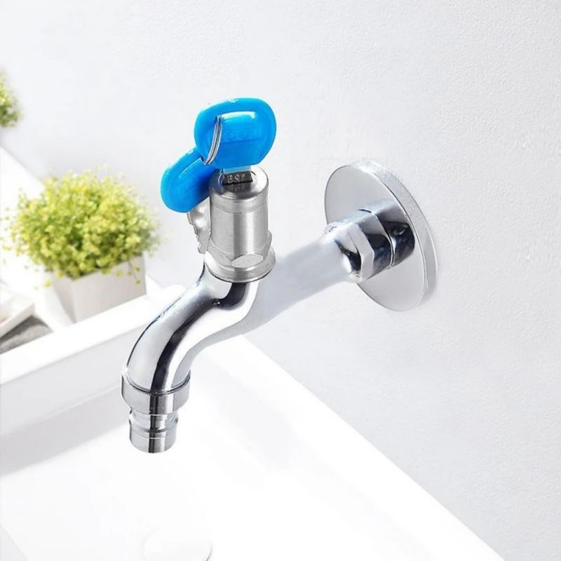 2020 Anti Theft Faucet Water Tap With Lock Key Alloy Brass Body