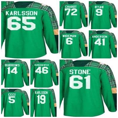 ottawa senators green jersey