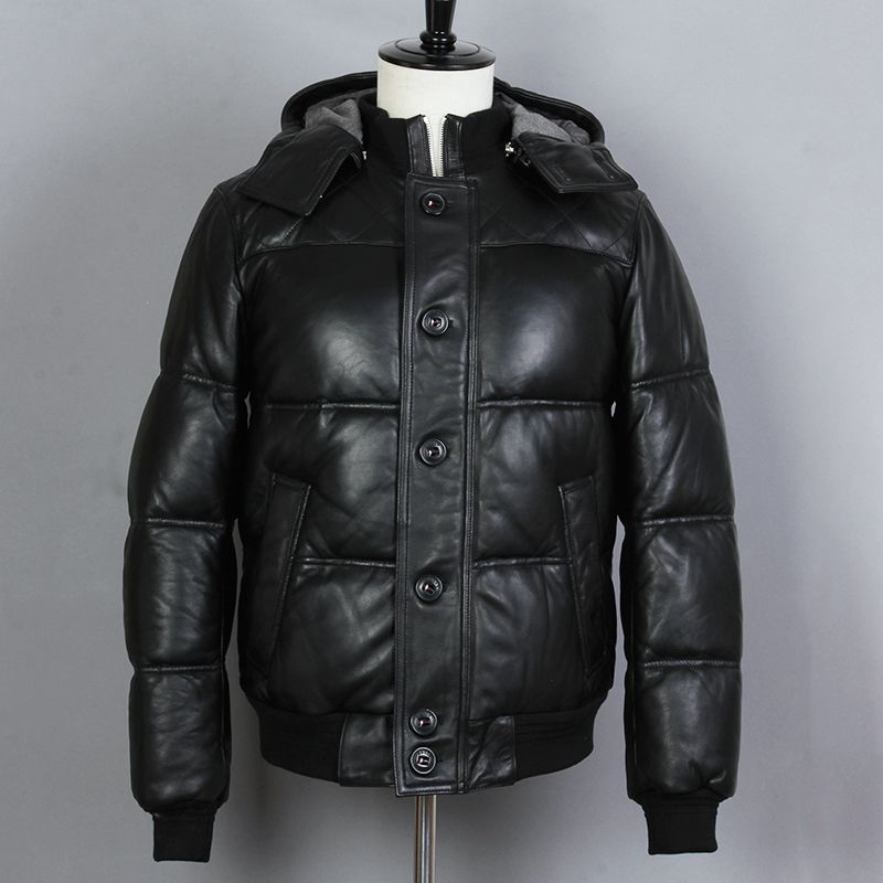 2020 New Winter Mens Genuine Jacket Detachable Hooded Thick Sheep Real Leather Down Clothing From Estacyliu 305 07 Dhgate Com - Leather Down Jacket Men S 2020 New Winter Mens Genuine Jacket Detachable Hooded Thick Sheep Real Leather Down Clothing From Estacyliu 305 07 Dhgate Com - Leather Down Jacket Men S