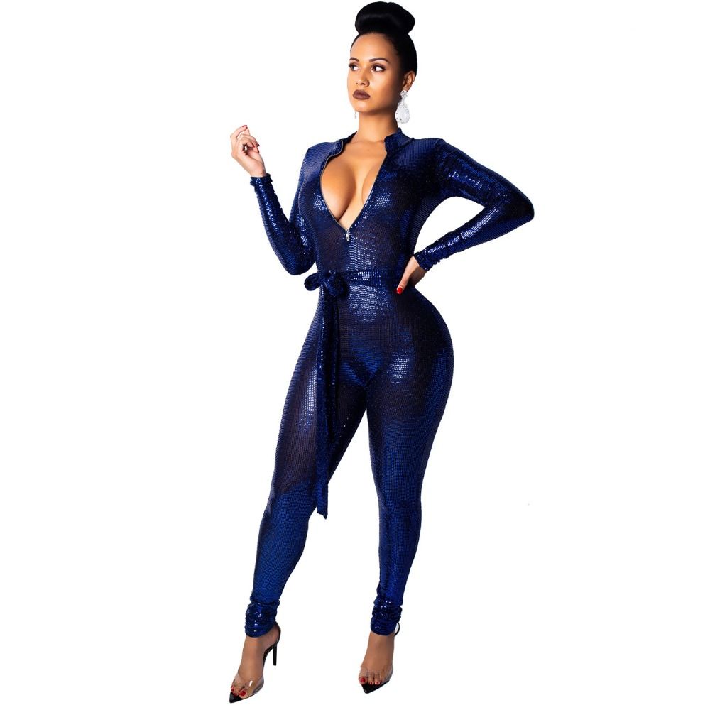 long sleeve going out jumpsuit